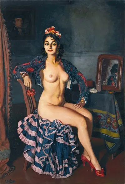 La Oterito by Ignacio Zuloaga — digital art print download