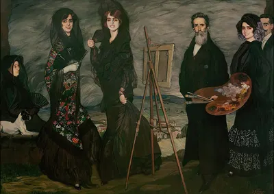 My Uncle Daniel and his Family by Ignacio Zuloaga, 1910 — digital art print download