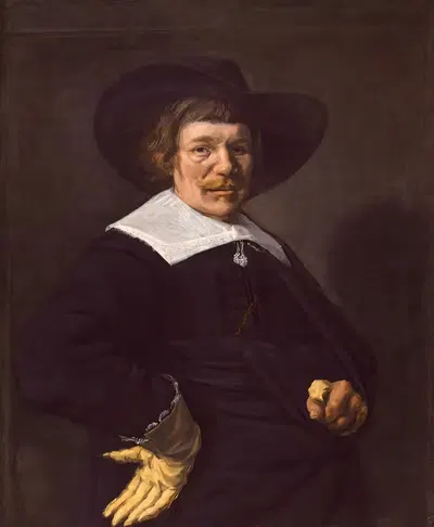 Portrait of a Man by Jan Hals, 1644 — digital art print download