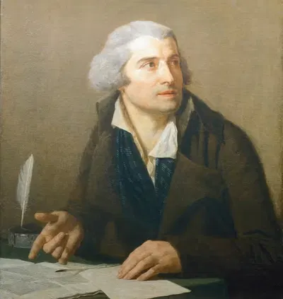 Мари Жозеф Шантье by Жан Франсуа Юэ, 1793 — digital art print download