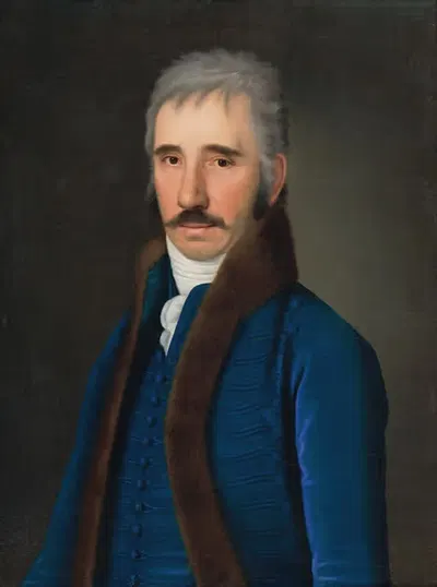Портрет мистера Альберта Гундельфинген by Йозеф Чаучик, 1810–1820 — digital art print download