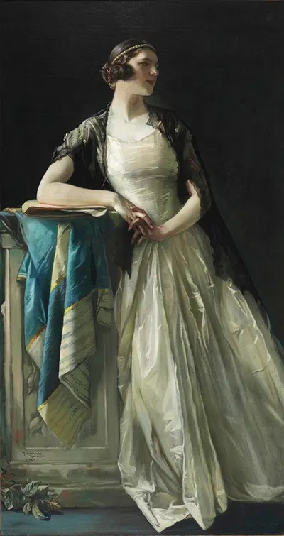 Донна Тоска by Юлий Ролшовен, 1923 — digital art print download