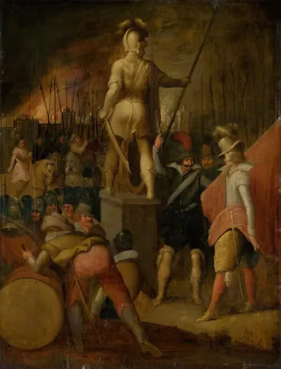 Военный лагерь by Луи де Кольери, 1600–1610 — digital art print download