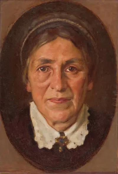 Портрет Елены Мароты Шолтесовой by Милан Томка Митровский, 1925 — digital art print download