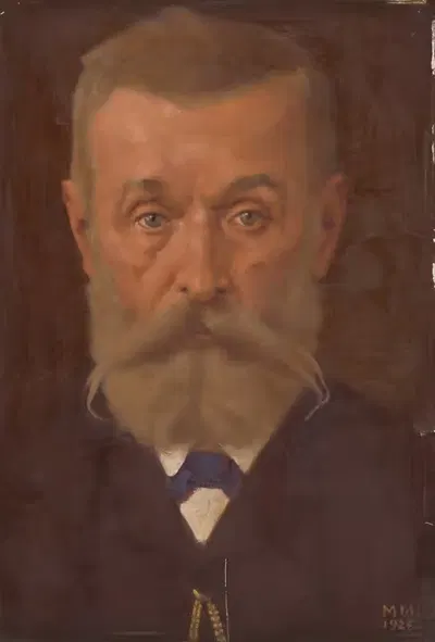 Портрет Светозара Гурбана Ваянского by Милан Томка Митровский, 1926 — digital art print download