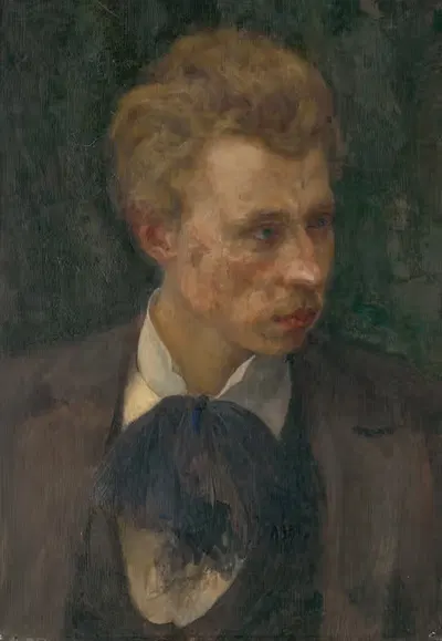 Портрет художника Р. Бёма by Милош Яранек, 1897 — digital art print download