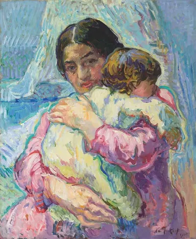 Материнство by Николай Александрович Тархов, 1902 — digital art print download