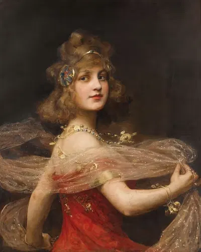 Salome by Paul De La Boulaye, 1909 — digital art print download