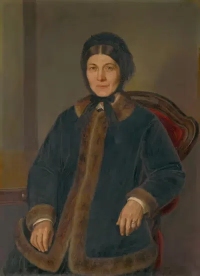 Zuzana Beniačová, née Bodická by Peter Michal Bohúň, 1879 — digital art print download