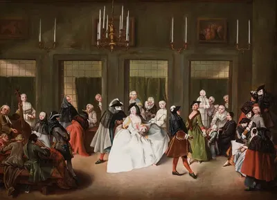 The Convent Parlour by Pietro Longhi — digital art print download