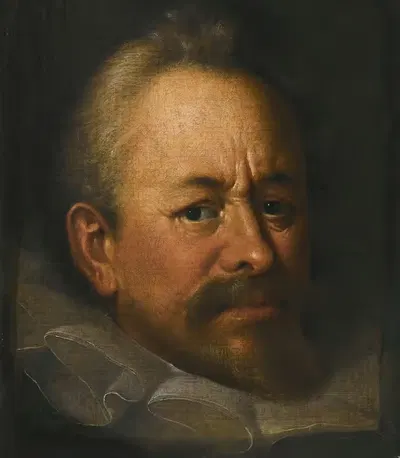 Portrait Of Bartholomäus Spranger (1546-1611) by Prague School, 1546-1611 — digital art print download