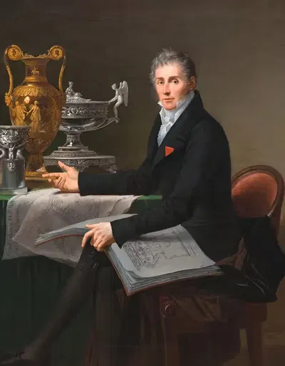 Жан-Батист-Клод Одиот by Робер Жак Франсуа Лефевр, 1822 — digital art print download