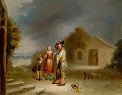 Упадок пьяницы by Роберт С. Дункансон, 1845 — digital art print download