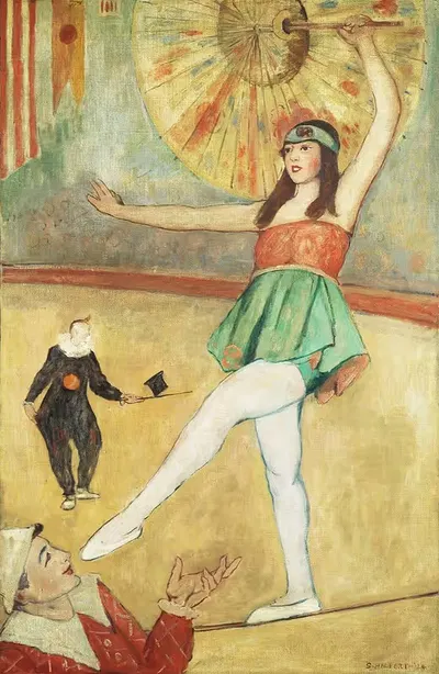 Артист на трапеции by Самуэль Халперт, 1924 — digital art print download