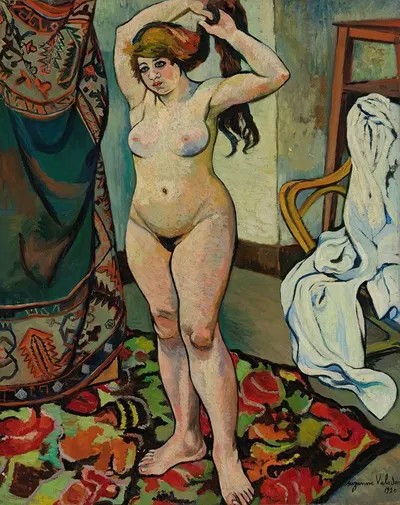 Гилберт Ню, укладывающий волосы by Сюзанна Валадон, 1920 — digital art print download
