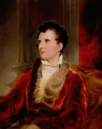 Portrait of Antonio Canova by Sir Thomas Lawrence — digital art print download