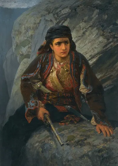 Смотровая площадка by Василий Дмитриевич Поленов, 1876 — digital art print download