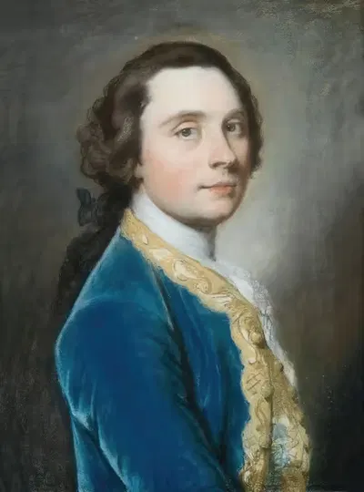 Portrait Of A Gentleman by William Hoare of Bath — digital art print download