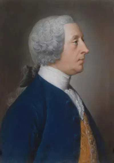Portrait Of Henry Hoare, 'the Magnificent' Of Stourhead by William Hoare of Bath, 1705-1785 — digital art print download