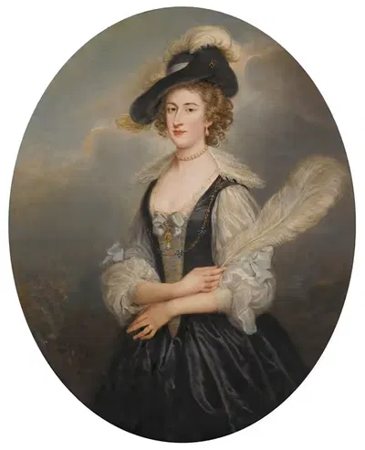 Portrait Of Susanna Hoare, Countess Of Ailesbury by William Hoare of Bath, 1732-1783 — digital art print download