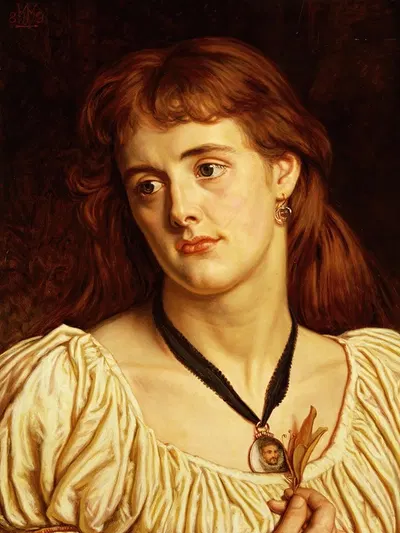 Sorrow by William Holman Hunt, 1889 — digital art print download