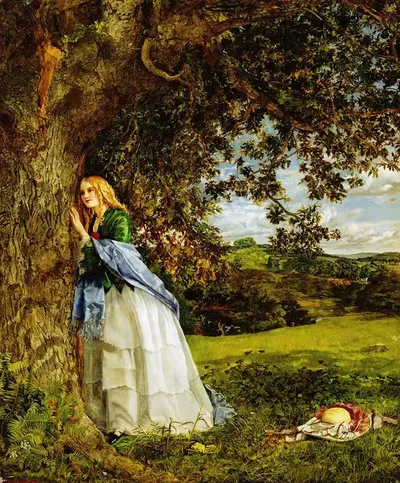 Разговорный дуб by Уильям Маус Эгли, 1857 — digital art print download