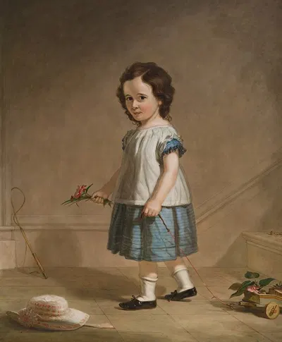 Портрет Уильяма Уикхэма Миллса Смита by Уильям Сидни Маунт, 1849 — digital art print download