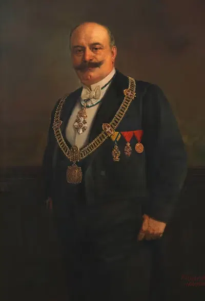 Франц Риенёссл, районный староста by Адольф Майерхофер, 1903 — digital art print download