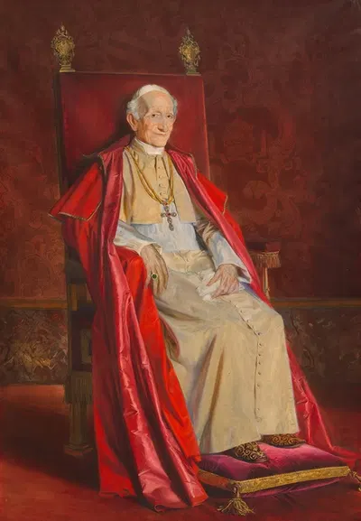 Papst Leo XIII. by Adolf Pirsch — digital art print download
