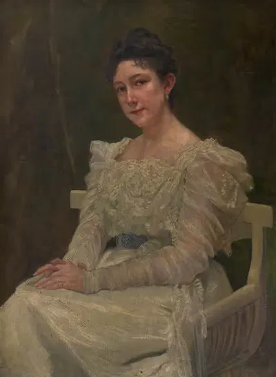 Эрмин Кунц, урождённая Хуттерстрассер by Александр Деметриус Гольц, 1892 — digital art print download