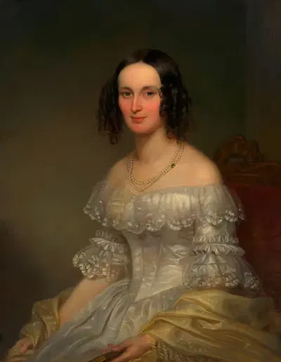 Анна Вайс, урождённая Майер by Алойс фон Анрайтер, 1841 — digital art print download