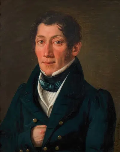 Johann Sartory, Theaterdirektor by Andreas Hall, 1829 — digital art print download