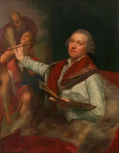 Автопортрет Антона фон Марона by Антон фон Марон, 1787 — digital art print download