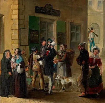 Перед лотерейной коллекцией by Август Мансфельд — digital art print download