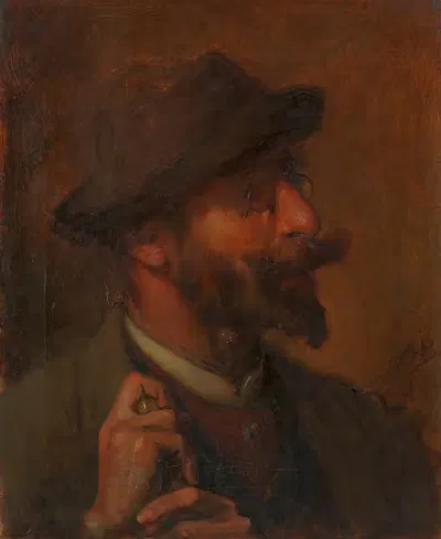Рудольф Рибарц, художник by Огюст Буляр — digital art print download