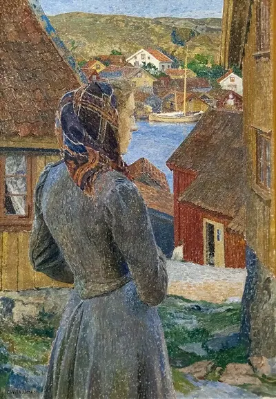 Вечер в Бохуслене by Карл Вильгельмсон, 1903 — digital art print download