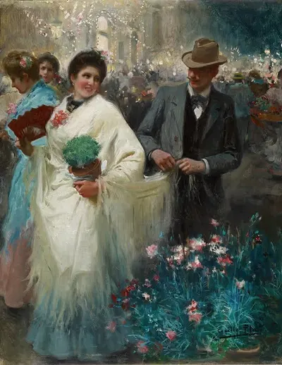 Вербена by Сесилио Пла и Гальярдо, c. 1905 — digital art print download