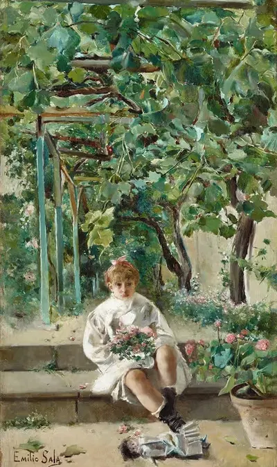 Брошенная кукла by Эмилио Сала и Франсес — digital art print download