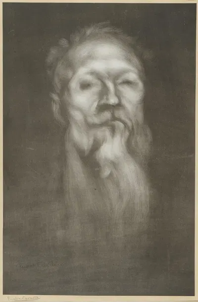 Портрет Огюста Родена by Южен Каррьер, 1901 — digital art print download