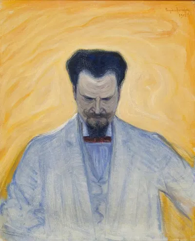 Portrait of Ernest Thiel by Eugène Jansson, 1902 — digital art print download
