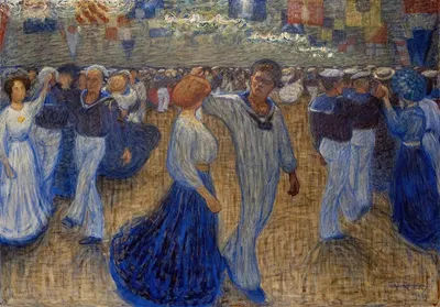 Sailor's Ball by Eugène Jansson, 1909 — digital art print download