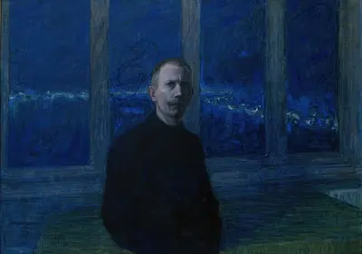 Self-portrait by Eugène Jansson, 1901 — digital art print download