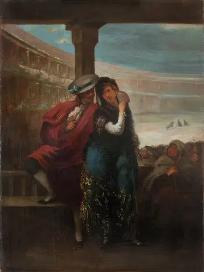 Махо и Маха by Эухенио Лукас Веласкес, 1842 — digital art print download