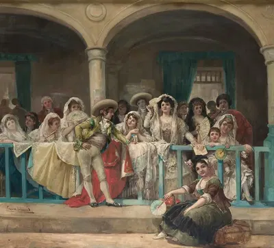 В коробке by Эухенио Лукас Вильямиль — digital art print download