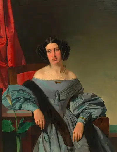 Франциска Швайгофер, урождённая Вайс by Франц Эйбль, 1839 — digital art print download