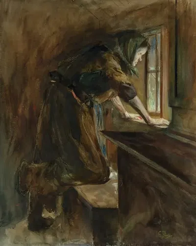 Мать Мизерия by Георг Паули, 1891 — digital art print download
