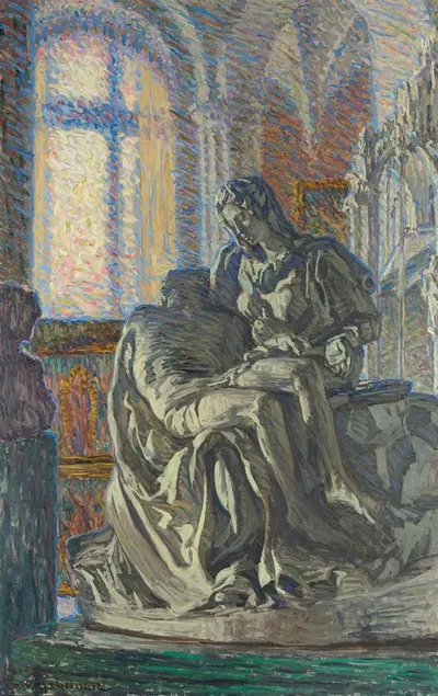 Michelangelo's Pietà by Грда Валландер, 1913 — digital art print download