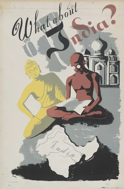 What about India by Maurice Merlin, 1941-1943 — digital art print download