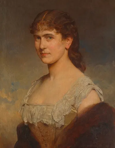 Катарина Шратт (актриса), Катарина Шратт (актрисса) by Генрих фон Анджели, 1886 — digital art print download