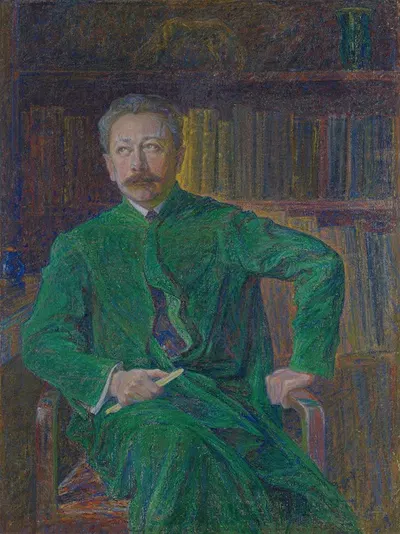 Портрет Тора Хедберга by Й.А.Г. Акке, 1907 — digital art print download